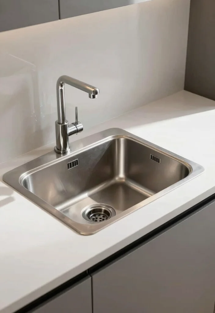 18 Small Kitchen Sink Ideas With Compact Function 8 18 Small Kitchen Sink Ideas With Compact Function - 8. Stainless Steel Sinks 1