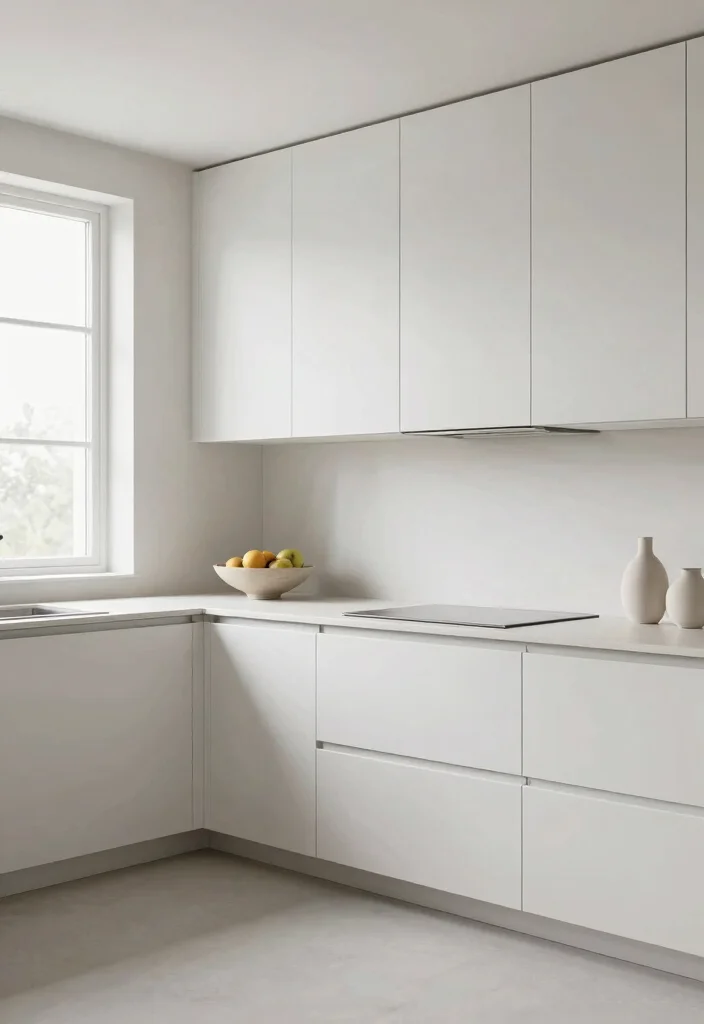 18 White Oak Kitchen Cabinets Ideas With Warm Natural Elegance - 4. Minimalist Approach to White Oak Cabinets 1