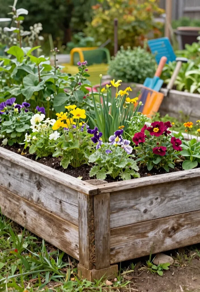 12 Cheap Raised Garden Beds That Don't Fall Apart by Fall - 3. Reclaimed Wood Beds 1