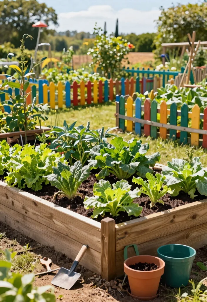 12 Cheap Raised Garden Beds That Don't Fall Apart by Fall - 6. Raised Beds with Fencing 1