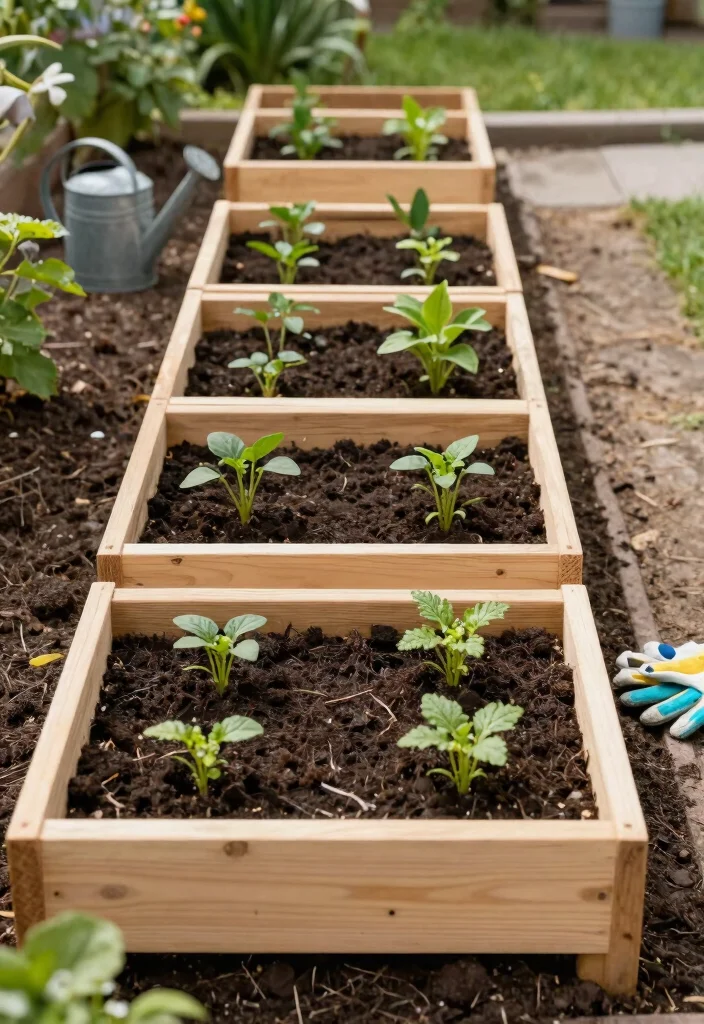 12 Cheap Raised Garden Beds That Don't Fall Apart by Fall - 9. Simple Wooden Frames 1