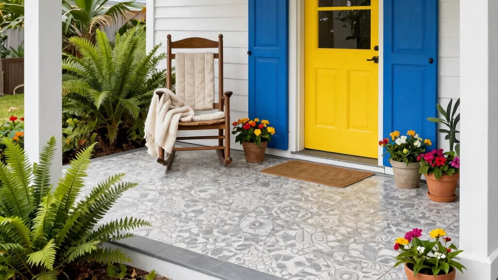 12 Front Porch Tile Ideas That Handle Weather and Foot Traffic