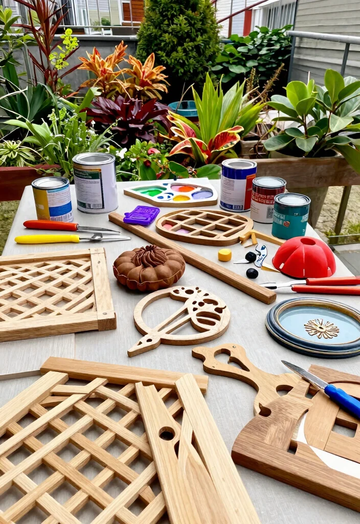 12 Lattice Fence Panels Ideas That Provide Privacy Without Full Shade - 8. DIY Lattice Designs 1