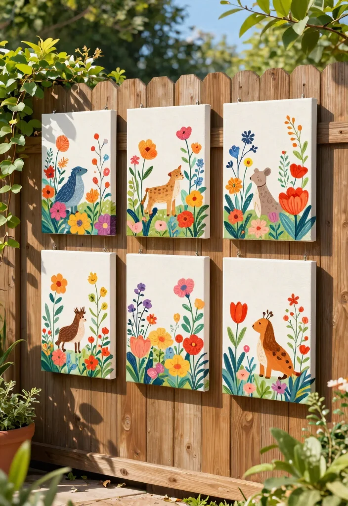 12 Outdoor Wall Art Ideas That Won't Fade or Rust in Direct Sun - 6. UV-Protected Canvas Prints 1