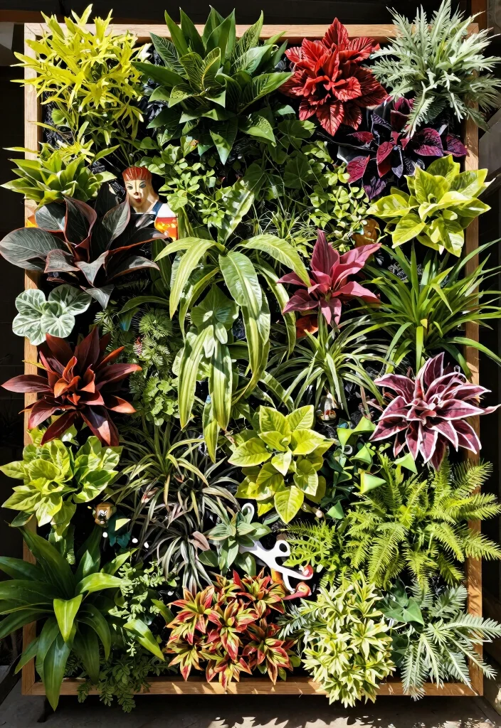 12 Outdoor Wall Art Ideas That Won't Fade or Rust in Direct Sun - 7. Eco-Friendly Vertical Gardens 1