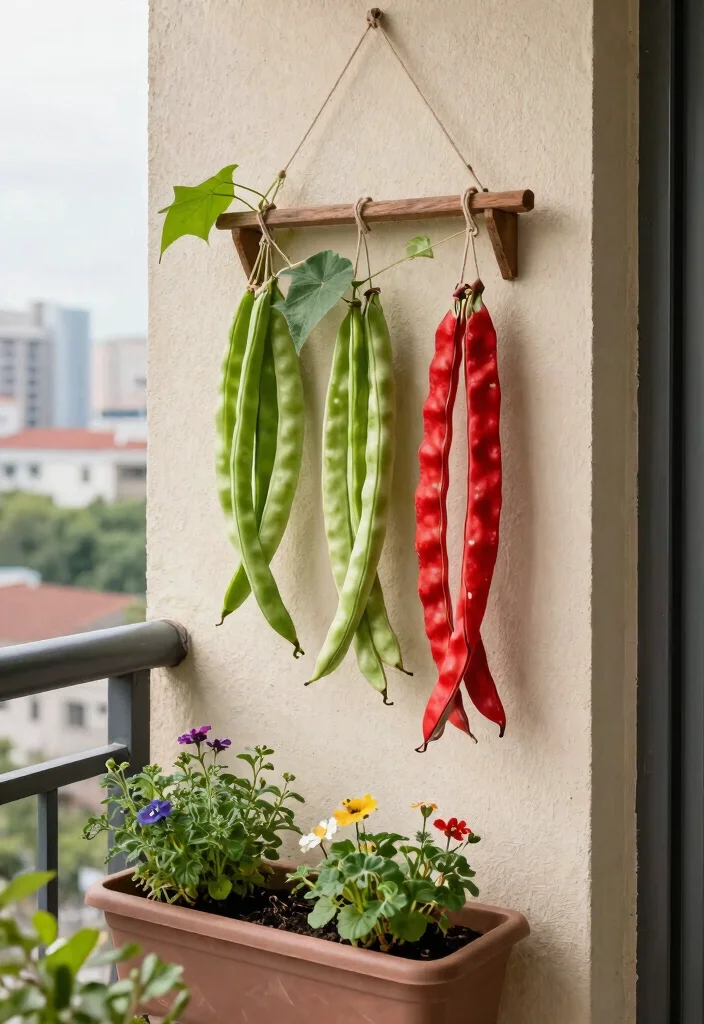 12 Trellis Ideas for Privacy Climbing Vines That Block Neighbors - 9. Hanging Trellis 1