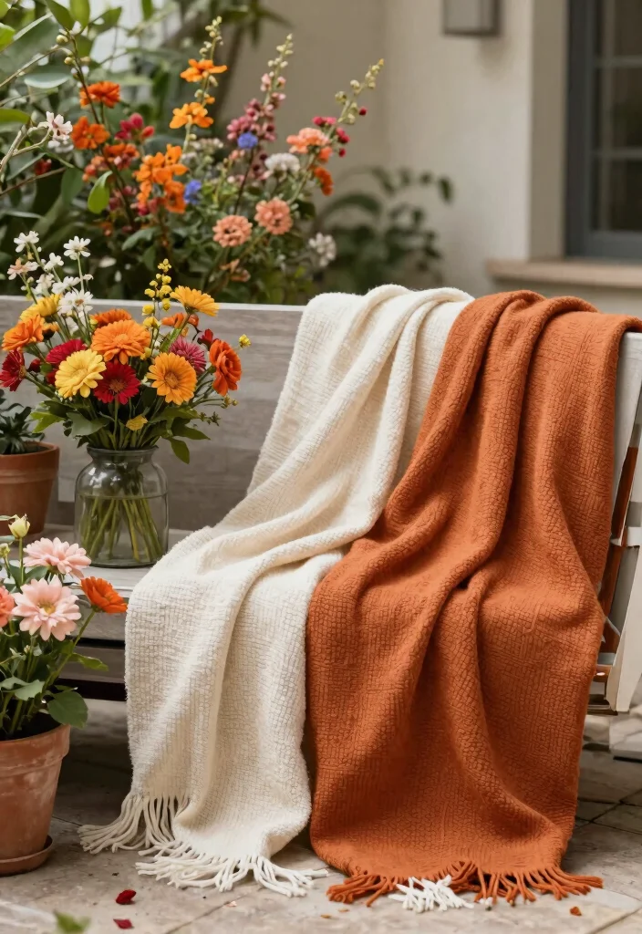 14 Boho Patio Decor Ideas on a Budget That Actually Look High-End - 13. Seasonal Decor Swaps 1