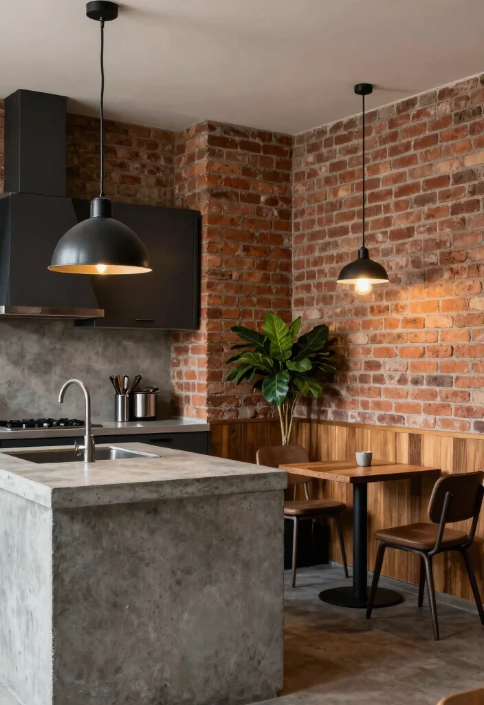 14 Farmhouse Pendant Lighting Ideas That Brighten Dark Kitchens - 2. Industrial-Style Pendant Lights 1