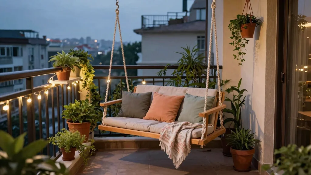 14 Jhula in Balcony Ideas That Fit Tight Spaces and Weight Limits