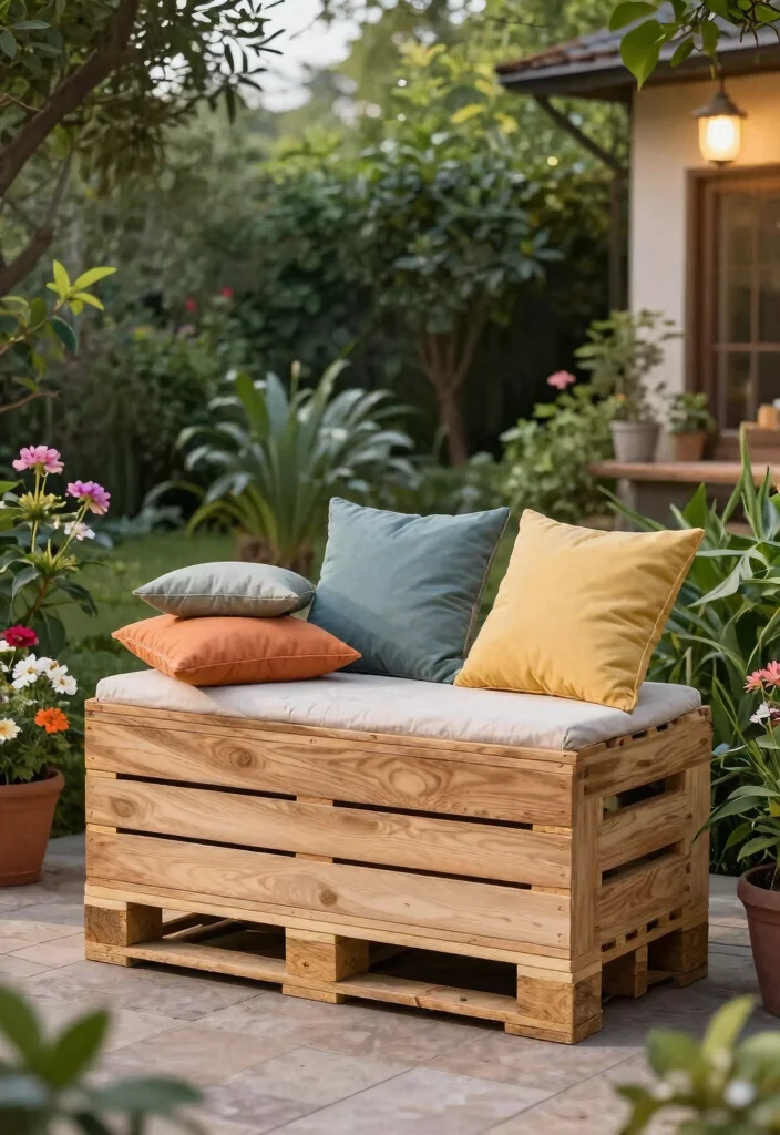 14 Pallet Patio Furniture Ideas That Actually Hold Up Outdoors - 14. Pallet Chests 1