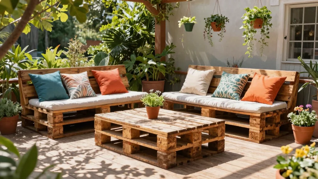 14 Pallet Patio Furniture Ideas That Actually Hold Up Outdoors