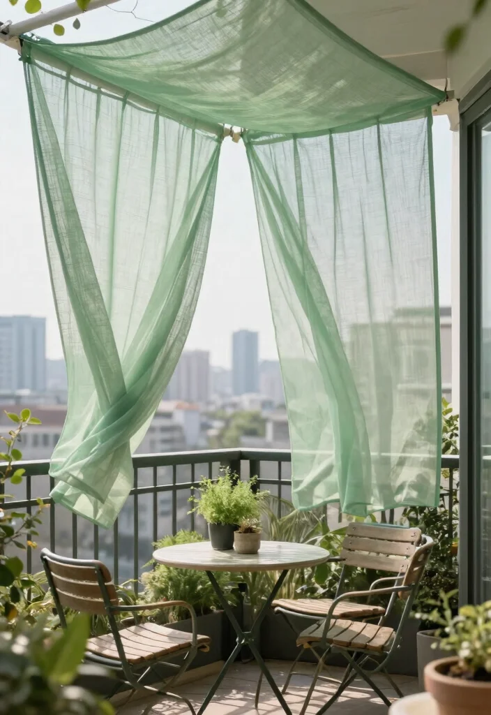 14 Patio Sun Shades for Small Spaces That Actually Block Heat - 13. Mesh Sun Shades for Airflow 1