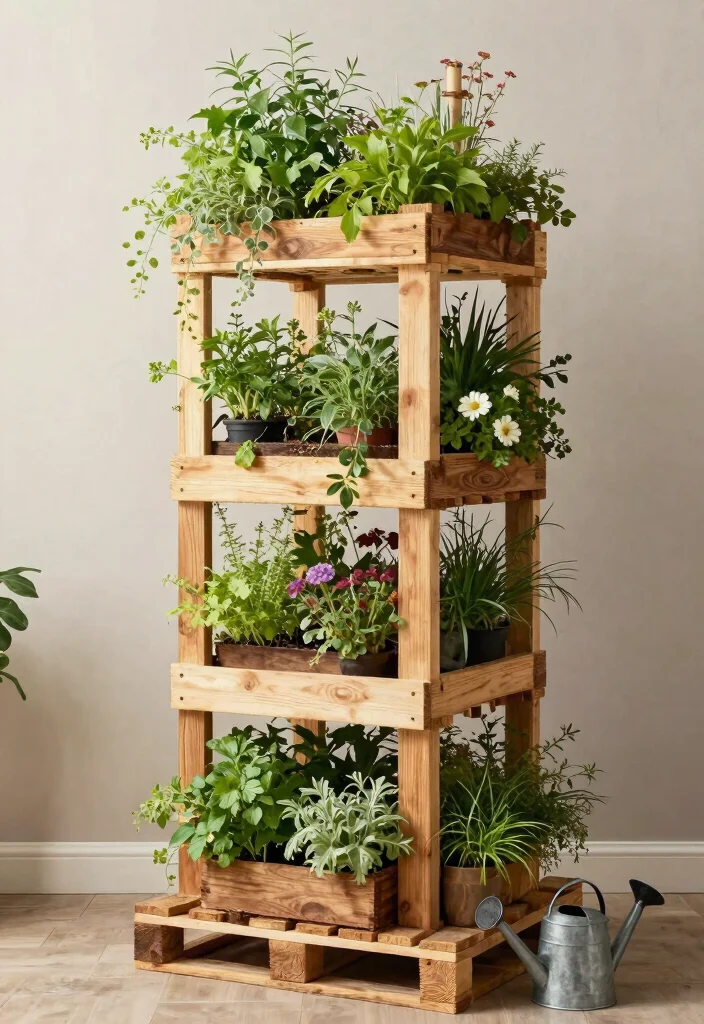 14 Tall Planter Box Ideas That Hide Bare Foundations and Utility Boxes - 3. Vertical Garden Towers 1