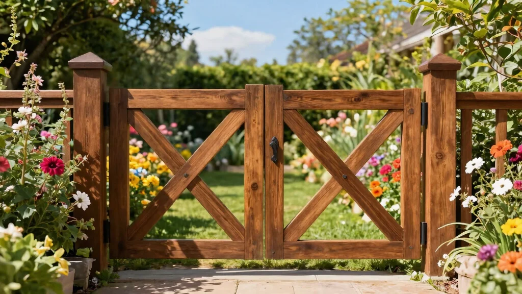 15 Wood Fence Gate Ideas That Stay Square and Don't Sag Over Time