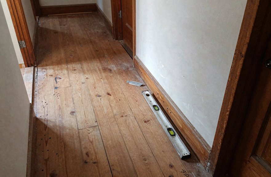 assessing structural vs cosmetic floor
