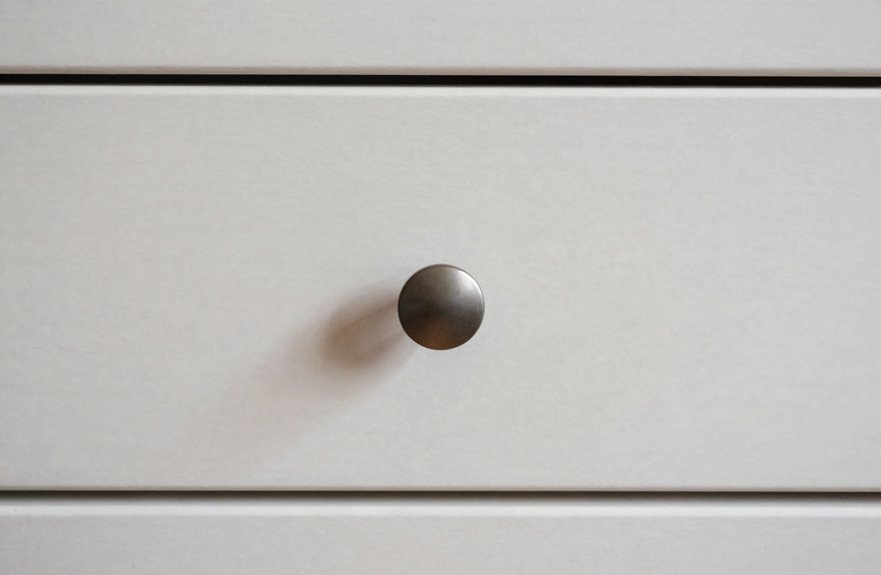 center shaker drawer pulls panel or rail