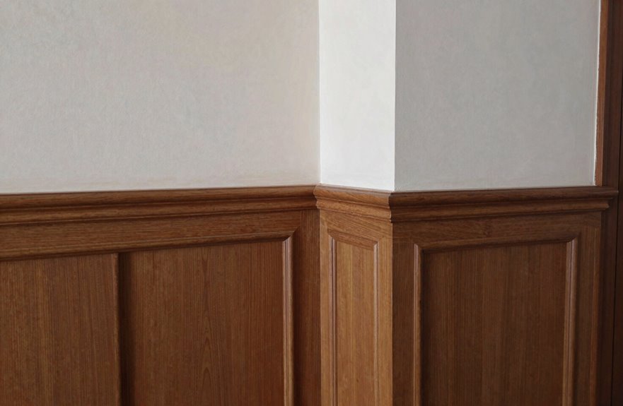 How High Should a Chair Rail Be? 5 chair rail and wainscoting harmony heights