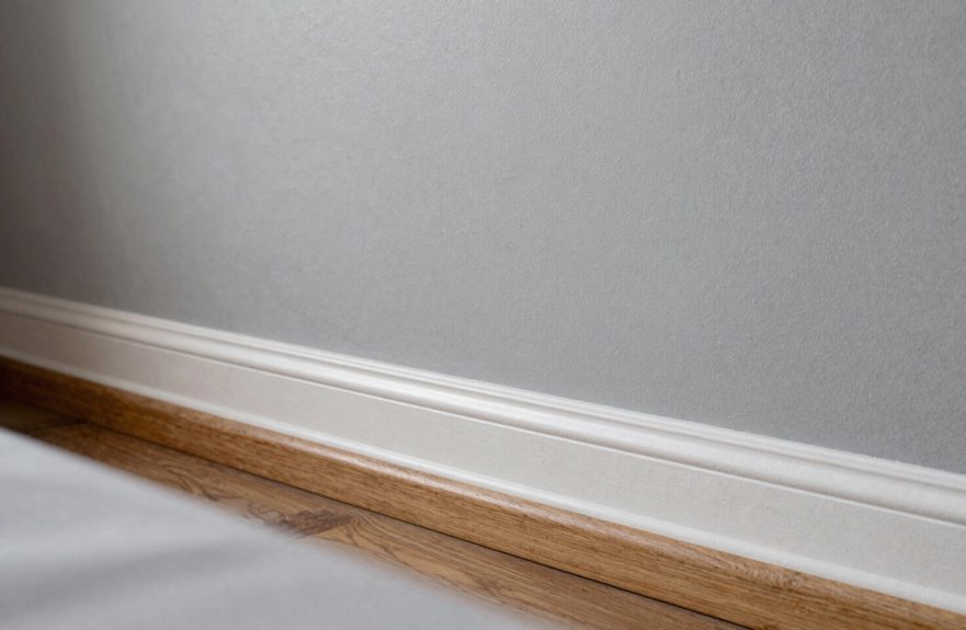 How High Should a Chair Rail Be? 3 chair rail height compresses space visually