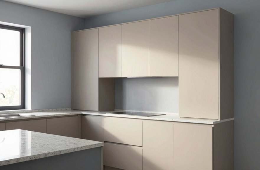 Wall Color Ideas For Grey Kitchen Cabinets 1 grey cabinets reveal undertone shifts