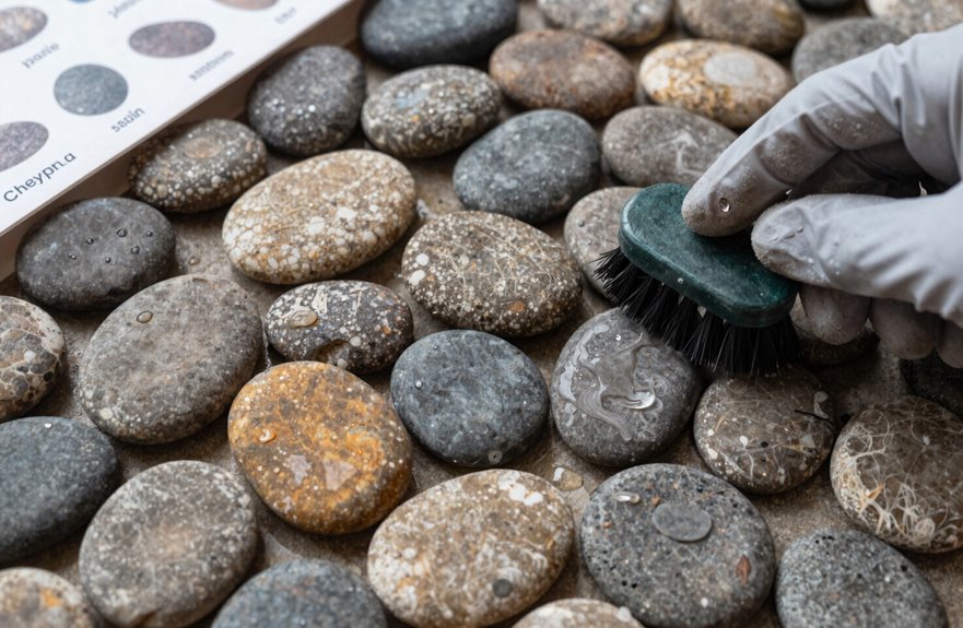 7 Steps to Clean Your Pebble Shower Floor 2 know your stone clean carefully