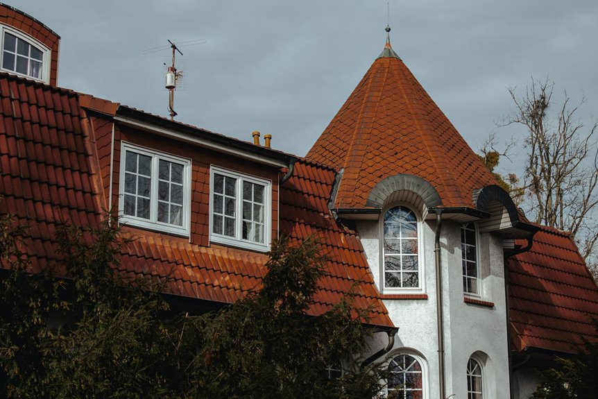 old world timber framed residence