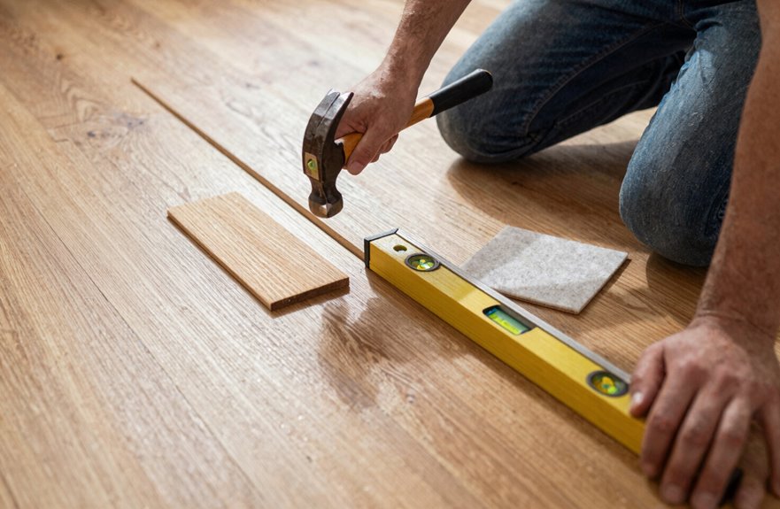 seasonal movement causes floor squeaks