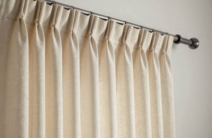 short curtains headers rods matter