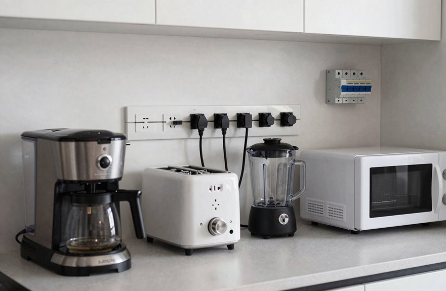 small appliance circuit guidelines only