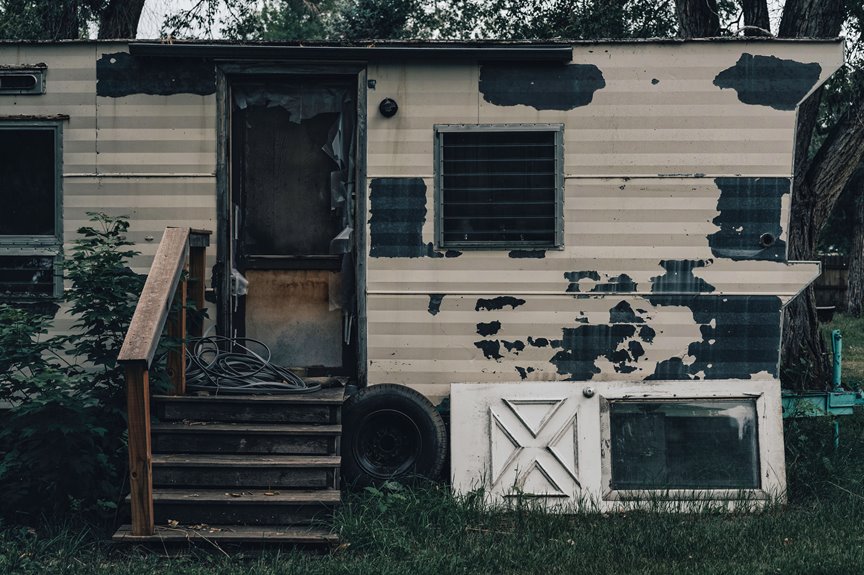 step by step trailer house painting