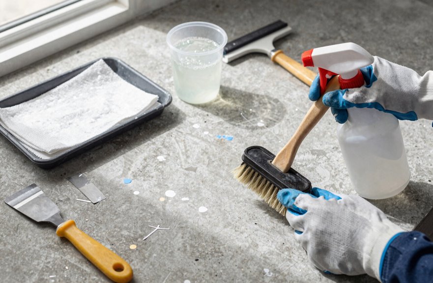7 Steps to Get Paint Off Cement Floors 3 three tool categories safety first