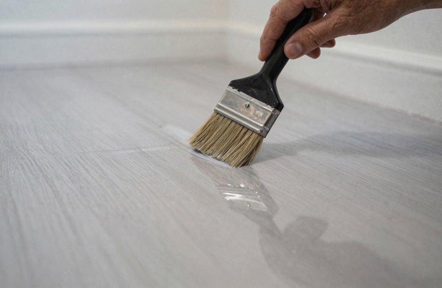 7 Steps to Make Vinyl Floors Shine Again 5 two thin coats 45 minutes each