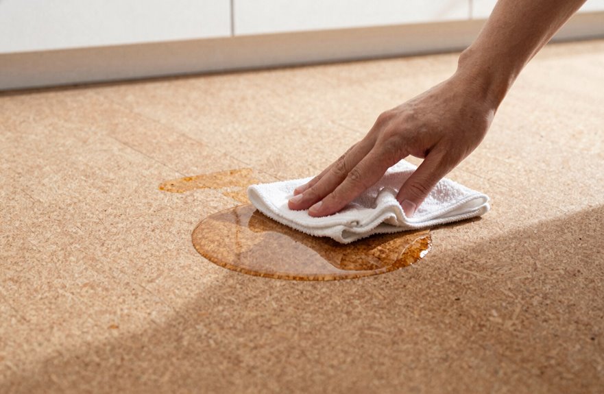 wring mop avoid pooling moisture